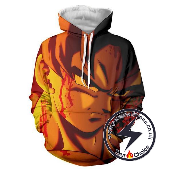 Dragon Ball Z - Goku SSJ 3D - Hoodies